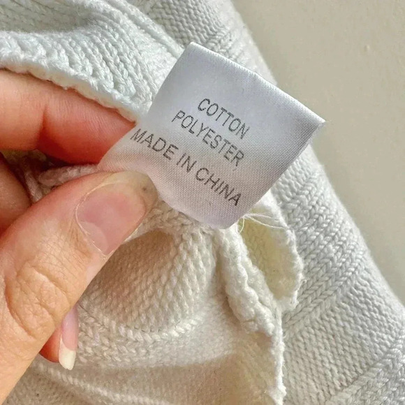 Rumor by Anthropologie Extra Cropped Long Sleeve Ribbed Sweater, S/M, Cardigan - Picture 11 of 16